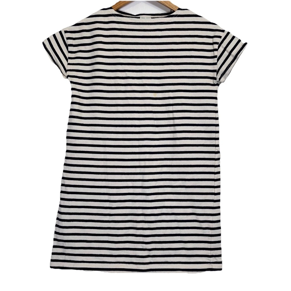 ORCIVAL Women’s Sheath Tunic Dress Mini Boat‎ Neck Border Short Sleeve Striped